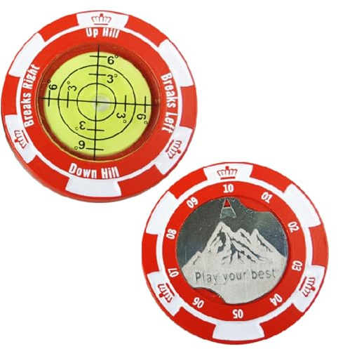 Huipalon Golfballmarker, Rot