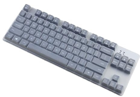 Lerpwige Laptop Silicone Keyboards Covers For K835 K855 TKL Keyboards Transparents Skin Protective Accessories Protectors Film
