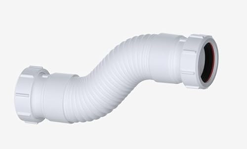 Viva Flexible Waste Connector, 1½ Flexible Fitting - Compression x Compression