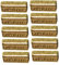 Milisten 10pcs Mini Gold Bar Models for Dollhouse Decor Charming Miniature Props for Creative Photography Present for Friends and Families Stylish Accessories for Miniature Houses