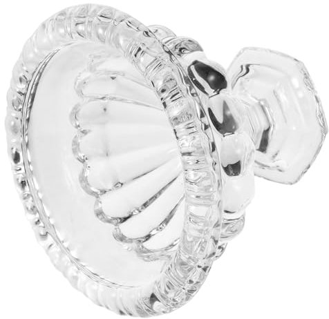 Happyyami Coupes À Glace En Verre, Bols À Dessert Sur Pied, Bols De Service Transparents En Relief Pour Fêtes, Puddings, Bagatelles, Collations, Boissons Froides