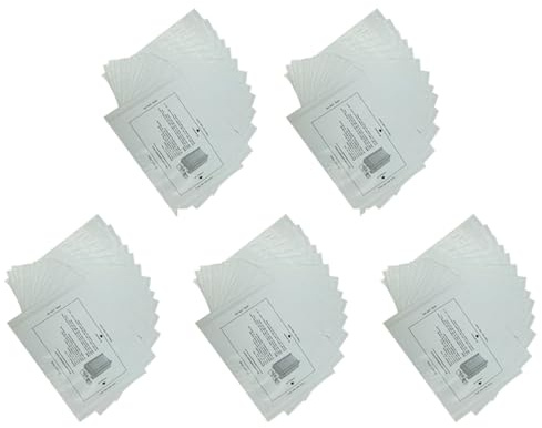 ClAZTyict 60 Piezas de Hojas de Lubricante de Trituradora de Papel Aceite Lubricante de Trituradora Aceite Lubricante de Tipo de Papel Portátil para
