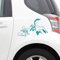 ilka parey wandtattoo-welt® Autotattoo Autoaufkleber Autosticker Aufkleber Sticker Möwe Möwe Scheiß Drauf maritim M2082 - ausgewählte Farbe: *Silber* ausgewählte Größe: *XL - 56cm breit x 36cm hoch*