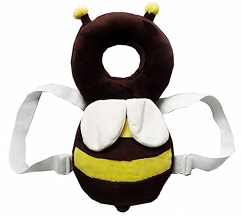 Little Sporter Baby kopfschutz Kissen Verstellbar Schutz Kopfkissen Sicherheits Kleinkind Biene Kopflehnen Kissen Hals Drop Kissen Fallschutz Schutzpolster Für Baby Wanderer