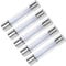 sourcing map 1 Satz Tuschekasten Sicherungsdraht 0.5A 1A 2A 3A 5A 8A 10A 15A 20A 30A 250V 6x30mm schnell Abschmelz 32V 35A 5Stk.