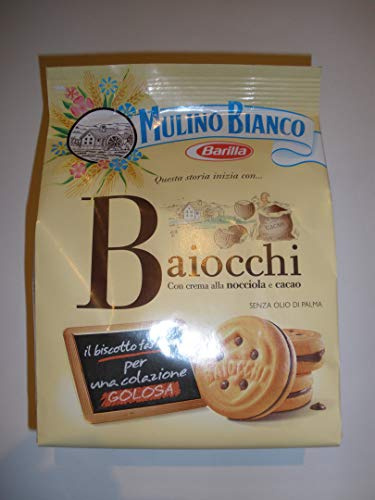 Mulino Bianco - Biscotti Baiocchi, 260 grammi
