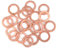 X AUTOHAUX 20Stk. Unterlegscheiben Kupferscheibe Flach Dichtring Ring für Auto 14 x 21 x 1,5mm