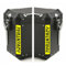 2pz ADESIVI FLUORESCENTI compatibili con Motorrad R 1200 1250 1150 F 800 650 F700 GS A R1200GS R1200 per Touratech Motorcycle Aluminium Panniers VALIGIE LATERALI (giallo fluo)