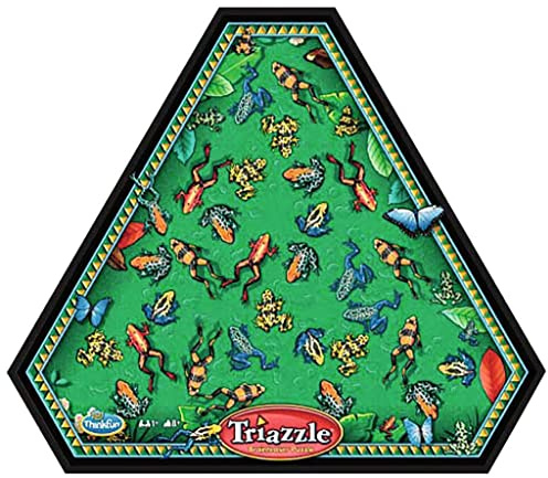 ThinkFun 76490 Triazzle Frösche, EIN Logikpuzzle für Kinder und Erwachsene ab 8 Jahren
