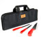 Lykia Knife Bag. 9 slots and 2 pockets. Durable and Multi-Functional Knife Case. Perfect for Chefs, Cooks and Culinary Students. (Chef Knife Bag Only) (Black)