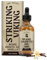 Striking Viking Bartwuchsöl mit Biotin - Verdickendes und pflegendes Bartöl für Bartwuchs - natürliches Bartserum für das Wachstum der Gesichtsbehaarung für Männer Vanille, 2 Fl Oz (Packung mit 1)