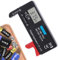 Folanda Battery Tester, Universal Digital LCD Tester Checker, Household Life Level Testers Power Meter for AA AAA 9V 1.5V Button Cell Batteries, 1.2~4.8V and Monitor