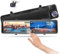 12'' Mirror Dash Cam 4K Front Rear View IPS WDR HD Touch Screen Car Security Dashboard Camera Dual Video Loop Recorder Night Vision 24hr App Monitor Parking Assistance Motion Detection GPS WiFi 64GB