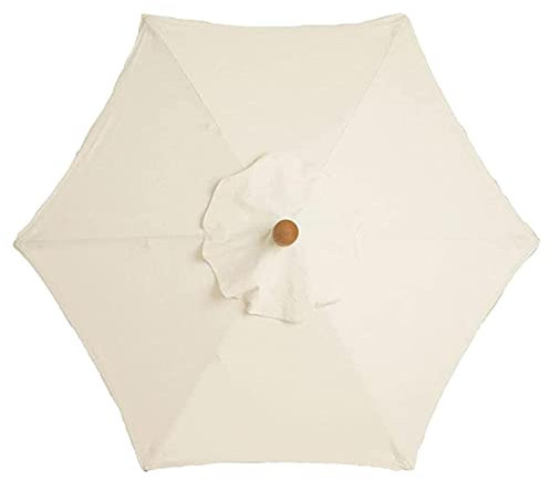 Idezek Toldo de Repuesto para sombrilla de Patio | Cubierta de Dosel de poliéster para Exterior para sombrilla de Patio | Cubierta Protectora Lavable UV30+ para Playa, terraza, Parque Infantil
