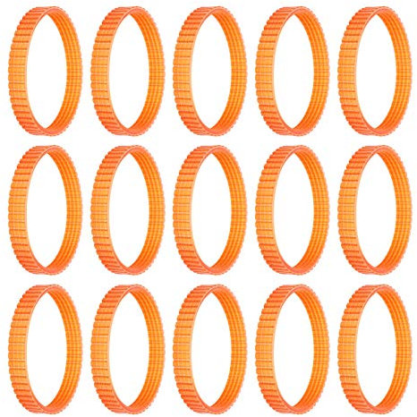 Lot de 20 Courroies Striées pour Rabot Électrique, Courroie de Transmission D'entraînement à Rainures Multiples de 218 mm, Pièces de Rechange Portables