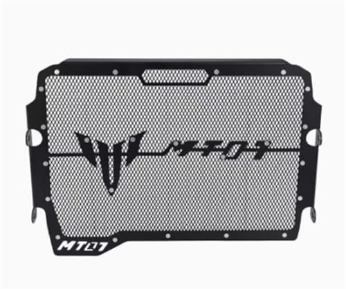 LOTFI Moto MT07 Griglia Del Radiatore Protezione Della Protezione Griglia di Copertura Misura for Yamaha MT 07 2014-2023 2022 2021 2020 2019 2018 2017 2016 2015 (Size : Black)