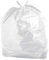 Bin Bags - Square clear bin bags 15'' x 24'' x 24'' (381mm X 610mm X 610mm) - Heavy duty, durable and designed to hold, 33L, (2 Rolls(200pcs)