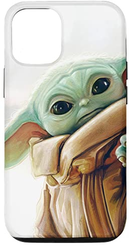 Star Wars The Mandalorian Grogu White Case for iPhone 12/12 Pro