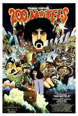 200 Motel Frank Zappa poster 28cmx43cm 11x17 #a32