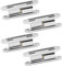 Sharelove Door Hinges 4pcs Gate Hinge for Wooden Gates Zinc Alloy Chrome Plated Cabinet Hinges Pragmatic Cupboard Hinge for Wood Kitchen Door Windows Wardrobes