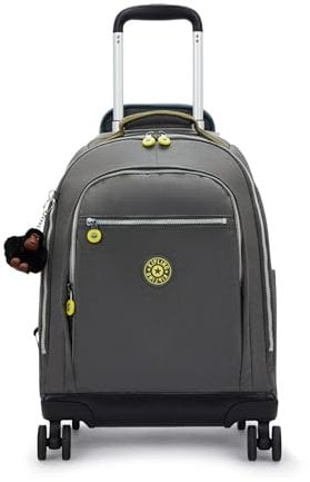 Kipling NEW ZEA Large wheeled backpack, Back to Grey (Grey)