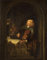 WACTWJNA Ölgemälde BerüHmte Leinwand Drucken Leinwand Malerei Bild Mann mit Geige von Gerrit Dou Leinwand Druck für Wanddekoration 60x90cm