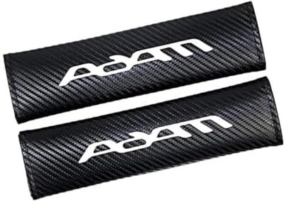 SGYKRBFB 2 Stück Autositz Gurtpolster für Opel Adam,Auto Sicherheitsgurtbe Auto Gurtschutz Schulterschutz Auto Accessories