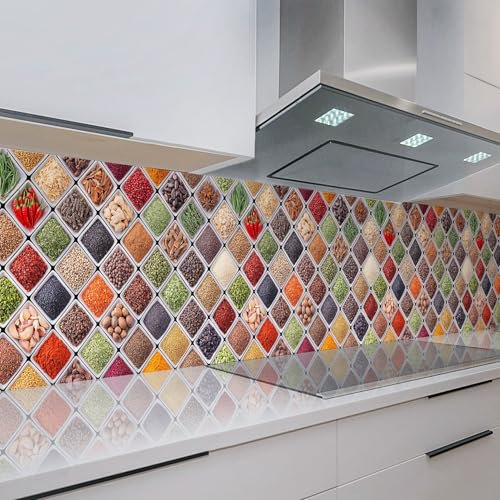 Rodnik Küchenrückwand robuste ABS-Kunststoff Platte Monolith in Deluxe Qualität, Direktdruck. MOTIVAUSWAHL (Orient, 60x400 cm)
