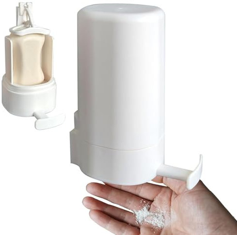 Chaies Macinino per sapone, macinino per sapone da bar | Macinino per contenitori di sapone,Macinasapone a parete per sapone da bar, senza foratura, contenitore per sapone impermeabile, macinino per
