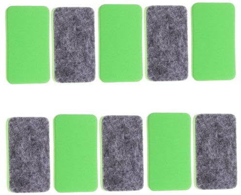NUOBESTY 50 Stück Whiteboard-Radierer Mini-Petroleumlampe Stempelkissen für Minibehälter whiteboard zubehör Trockenlöscher für Whiteboards Kreidetafel-Radiergummi für gefühlt