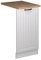 Vicco Panel Frontal del lavavajillas Fame-Line, Blanco casa de Campo, 45 cm, ET Roble