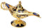 UOCAI Aladin-Lampe,12cm Aladdin Genie Licht Lampe,Aladin Legende Klassische Dekoration,wunderlampe,Heimdekoration,Geburtstagsgeschenk (Phnom Penh Blue)