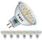 EACLL GU5.3 MR16 LED Birnen 6.5W Ersetzt 50W Halogen Leuchtmittel, Warmweiss 2700K 585lm, Flimmerfrei AC/DC 12V Strahler, Nicht Dimmbar Reflektor Lampen mit 120° Abstrahlwinkel Spot, 6er-Pack