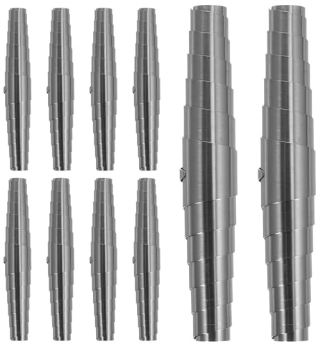 10 Stück Stahl Ersatzfedern für Gartenscheren Silber | Feine Verarbeitung, Rostbeständig und Korrosionsresistent, Verschleißarm für Gartenwerkzeug