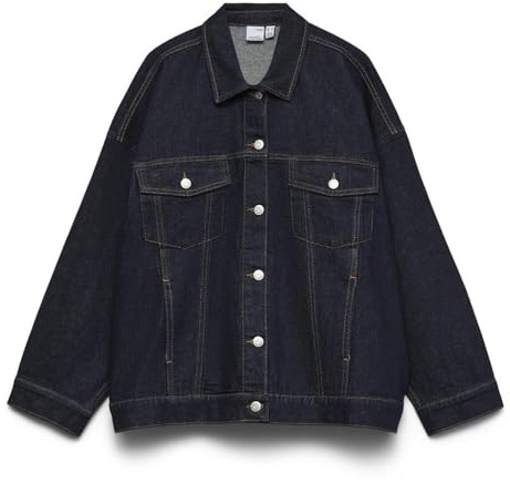 VERO MODA Jeansjacke für Damen, kurve Tessa, Blau, blau, 50