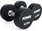 POWRX Professionell Rundhantel 2er Set | Gummi Kurzhantel Beschichtung GERUCHSNEUTRAL 5-30kg | Verchromt und gerändelt | Studioqualität (12.5)