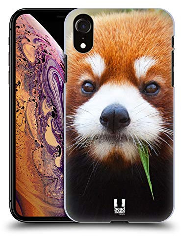 Head Case Designs Roter Panda Tierwelt Harte Rueckseiten Handyhülle Hülle Huelle kompatibel mit Apple iPhone XR