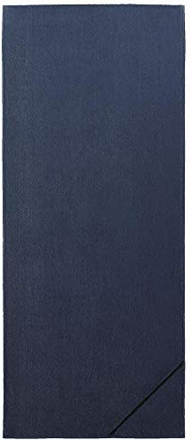 CelinaTex Sunly Strandhandtuch 80 x 200 cm blau Baumwolle Handtuch Frottee Badetuch mit Tasche