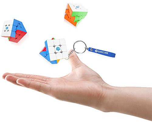 Gobus Ganspuzzle GAN330 Schlüsselbund Mini Cube 3x3x3 Würfel GAN 330 Gans 3x3 30mm Magic Puzzle Speed Cube Stickerless