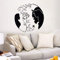 Wandaufkleber, Wandkunst, Wandtattoos, Wohnkultur Schön Und Das Biest Vinyl Wandtattoo Rose Wandaufkleber Inspiriert Liebe Wandkunst Wandbild Schlafzimmer Aufkleber 57X56Cm