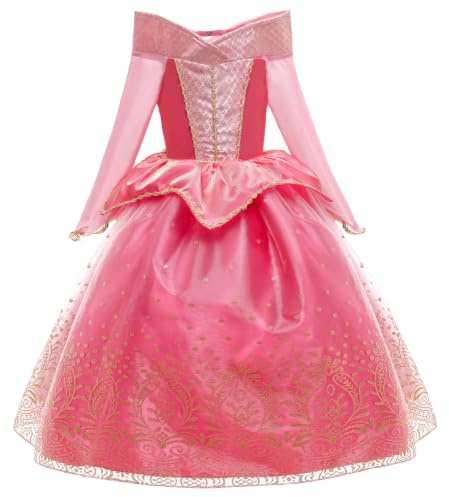 New front Costume da Principessa Abito delle Ragazze Fantasia Comunione Battesimo Vestito Principessa Bambina Festa di Halloween Compleanno Natale Carnevale Cerimonie