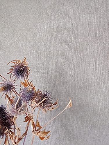 NEWROOM Tapete Taupe Vliestapete Einfarbig - Unitapete Uni Stein-Optik Struktur Steintapete Modern inkl. Tapezier-Ratgeber