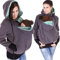 3 En 1 Maternité Sweat À Capuche,Porte-Bébé Veste Blouson Femmes Enceintes Pull Polaires Avec Poche Sweat Maman Kangourou Adapté Aux Femmes Enceintes 1,XXXL