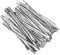 750Pcs Metallic Twist Ties 4 Inches Reusable Plastic Bag Ties Bread Foil Wire Ties for Sweet Cones Candy Food Bags Cake Pop Sticks Snacks Cellophane Party Gift Bag Supplies(Sliver)