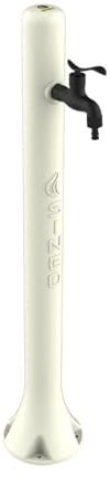 Sined Acqua Fontaine De Jardin En Polyethylene Ideal Pour Arroser Le Jardin Blanc