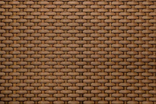 Mayaadi-Home Rattan Balkon Terrassen Sichtschutz Balkonverkleidung Balkonblende Zaunblende Sichtschutzstreifen Windschutz Polyrattan Rollen 20 Meter Hellbraun 100 cm
