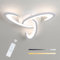 Toolight LED Ceiling Light Dimmable, 53CM LED Ceiling Lamp Modern 30W 3375LM with Remote Control 3000K-6500K, Acrylic Ceiling Lamp White for Living Room Bedroom Kitchen