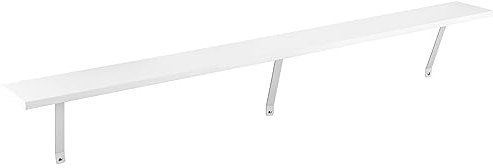 YORKING White Radiator Shelf 90CM, 36x6 inch Floating Radiator Shelf, Shelf over Radiator, No Drilling Needed