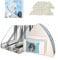 Hooha Fensterputzer Magnetisch für 8-40mm Glas mit 6 Gänge Regulierbarer Magnetkraft Wischer Fensterputzer, Glaswischer, Fensterputzer für Doppelt oder Dreifach Fenster