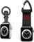 Bshirmay Compatible with Apple Watch Nurse Fob Strap/Nylon Keychain Band 42/44mm Pin-On Brooch,iWatch Series 9/Ultra 2/SE/8/7/6/5/4/3/2/1 Tactical Key Holder Ring